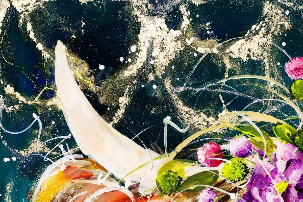 Florence - Original - SOLD by artist Rozanne Bell - Wyecliffe Galleries