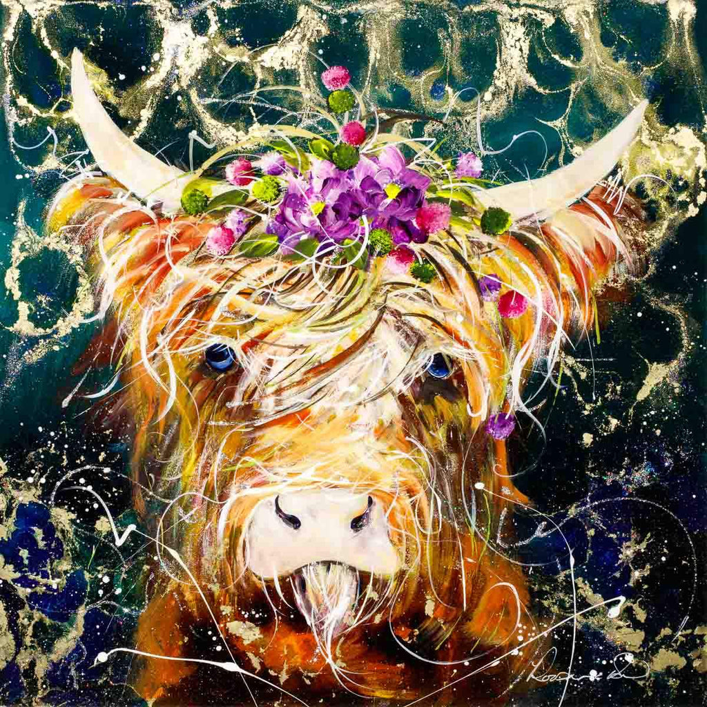 Florence - Original - SOLD by artist Rozanne Bell - Wyecliffe Galleries