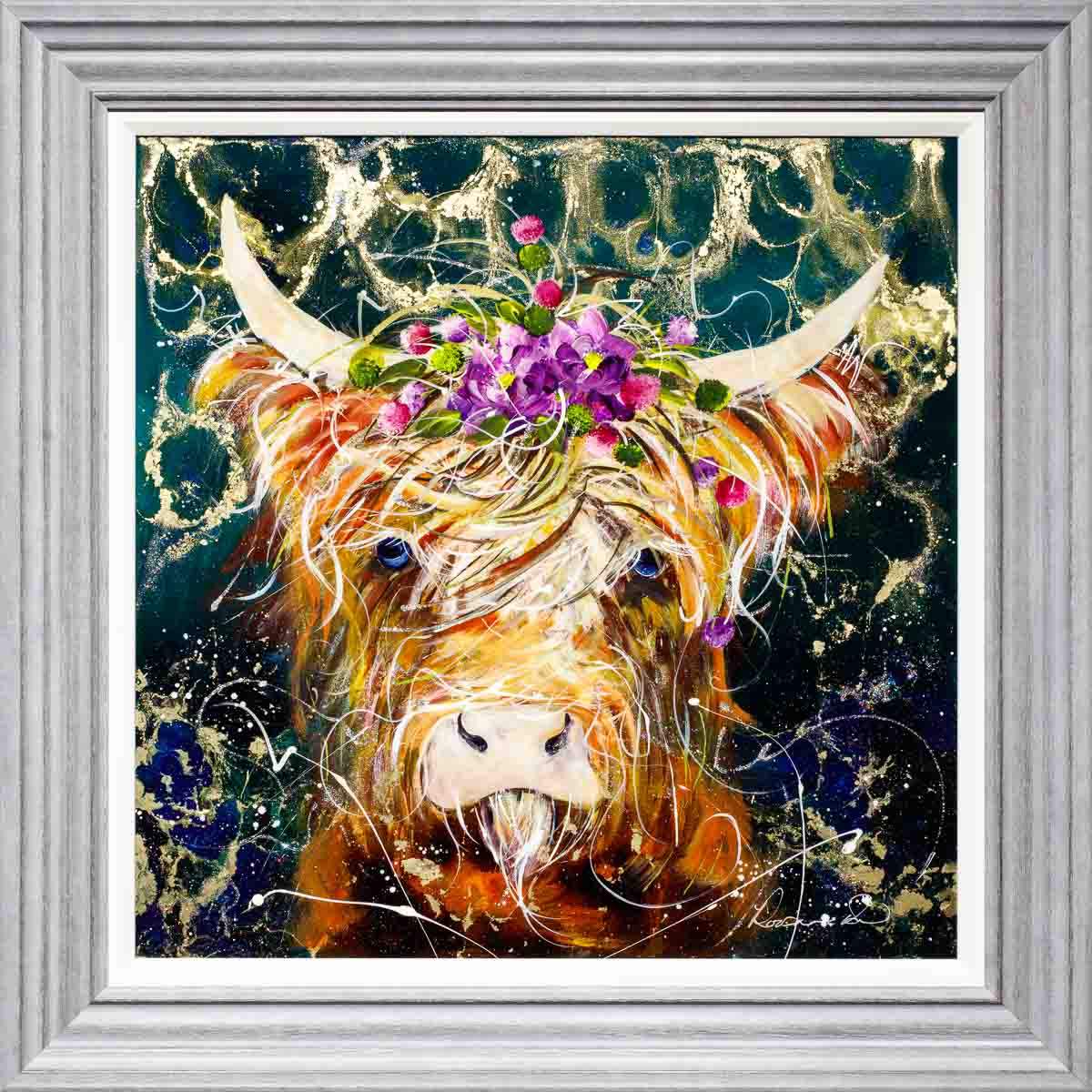 Florence - Original - SOLD by artist Rozanne Bell - Wyecliffe Galleries