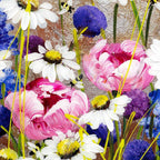 Flowers and Daisies - Original - SOLD by artist Rozanne Bell - Wyecliffe Galleries