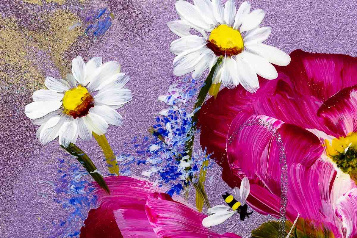 Flowers Before Dawn - Original Rozanne Bell Original