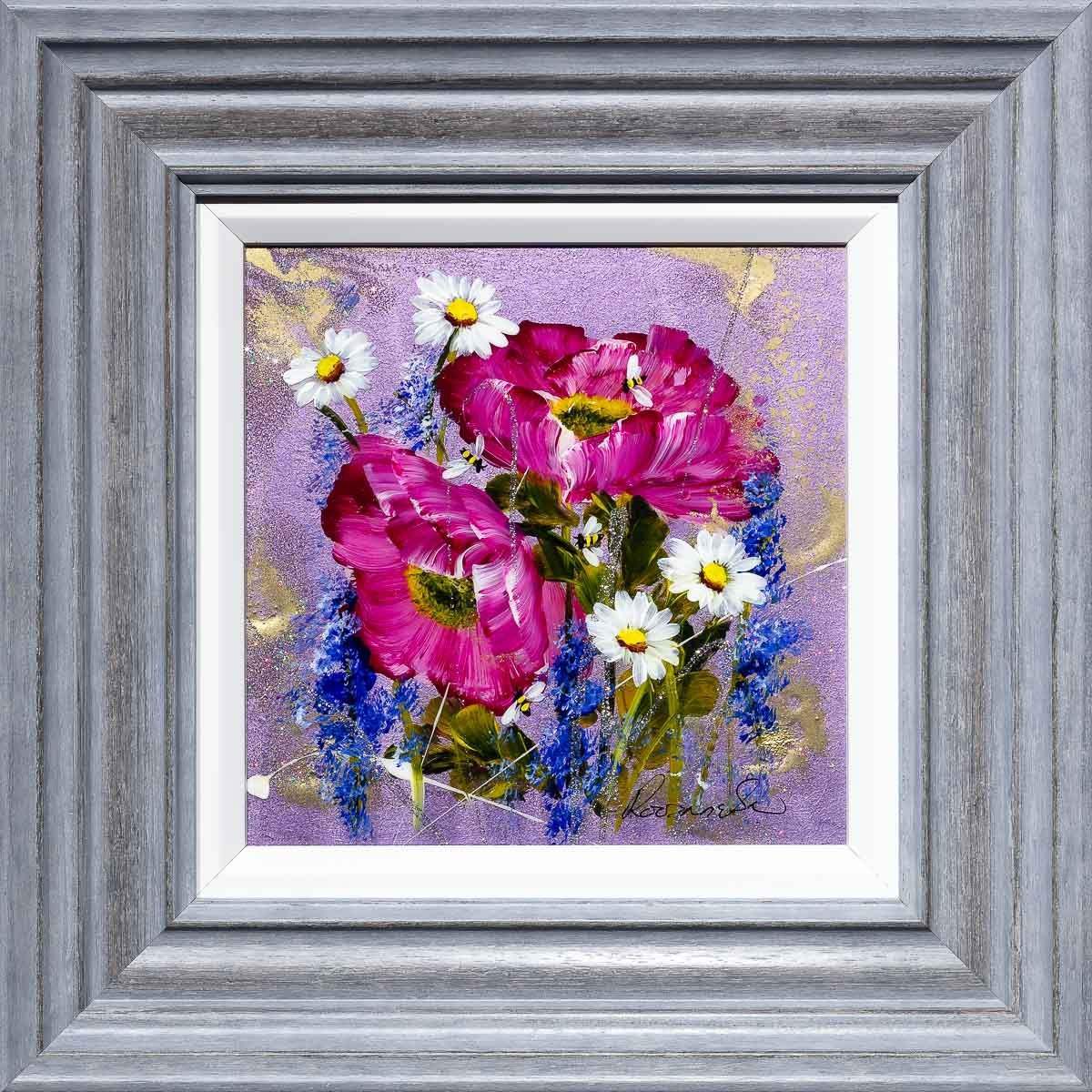Flowers Before Dawn - Original - SOLD by artist Rozanne Bell - Wyecliffe Galleries