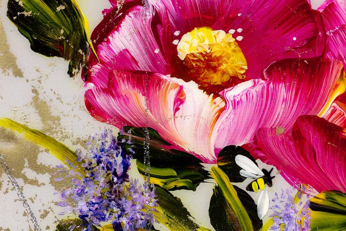 Flowers in the Sunshine - Original Rozanne Bell Original