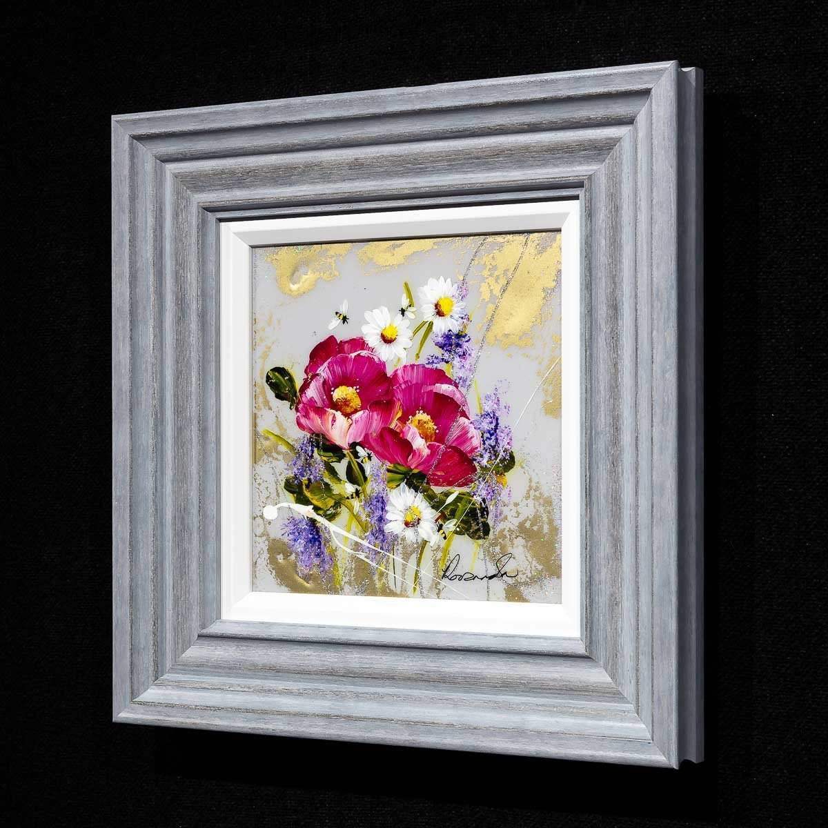 Flowers in the Sunshine - Original - SOLD by artist Rozanne Bell - Wyecliffe Galleries