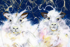 Fluffy Flocks - Original - SOLD by artist Rozanne Bell - Wyecliffe Galleries