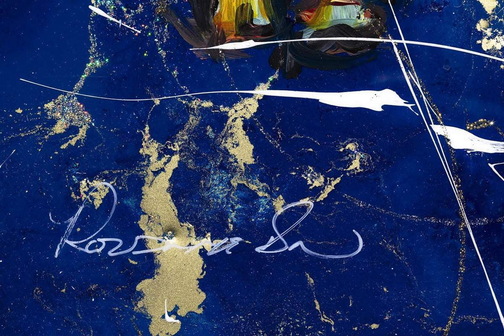 Fluffy Flocks - Original - SOLD by artist Rozanne Bell - Wyecliffe Galleries