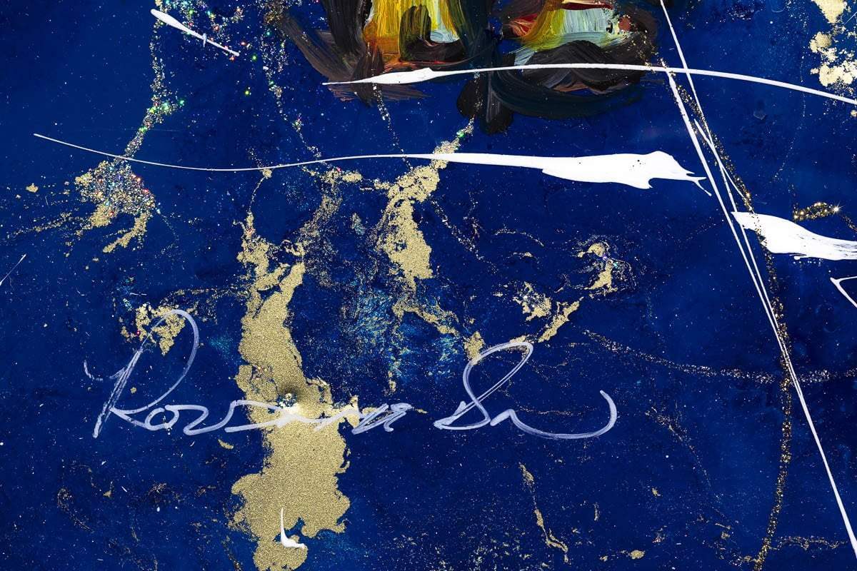 Fluffy Flocks - Original - SOLD by artist Rozanne Bell - Wyecliffe Galleries