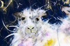 Fluffy Flocks - Original - SOLD by artist Rozanne Bell - Wyecliffe Galleries