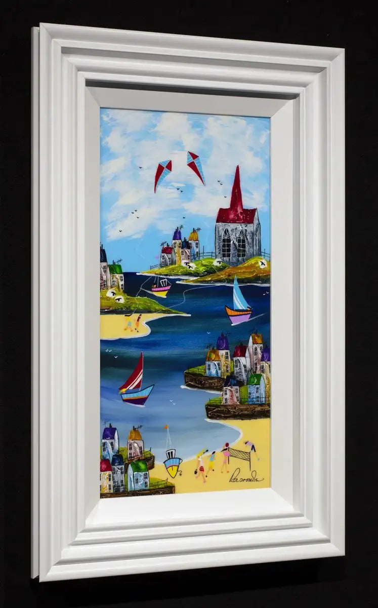 Flying High - Original - SOLD by artist Rozanne Bell - Wyecliffe Galleries