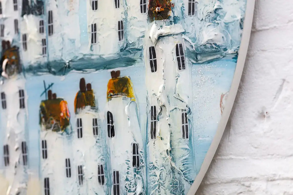 Flying Kites - Original - SOLD by artist Rozanne Bell - Wyecliffe Galleries