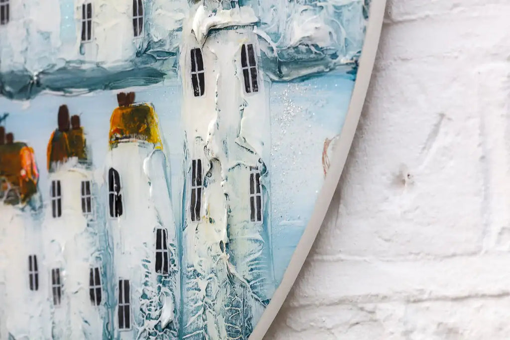 Flying Kites - Original - SOLD by artist Rozanne Bell - Wyecliffe Galleries