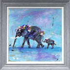 Follow The Leader - Original - SOLD by artist Rozanne Bell - Wyecliffe Galleries