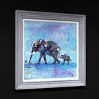 Follow The Leader - Original - SOLD by artist Rozanne Bell - Wyecliffe Galleries