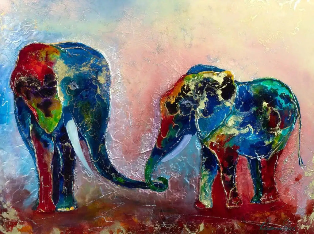 For Keeps - Original - SOLD by artist Rozanne Bell - Wyecliffe Galleries