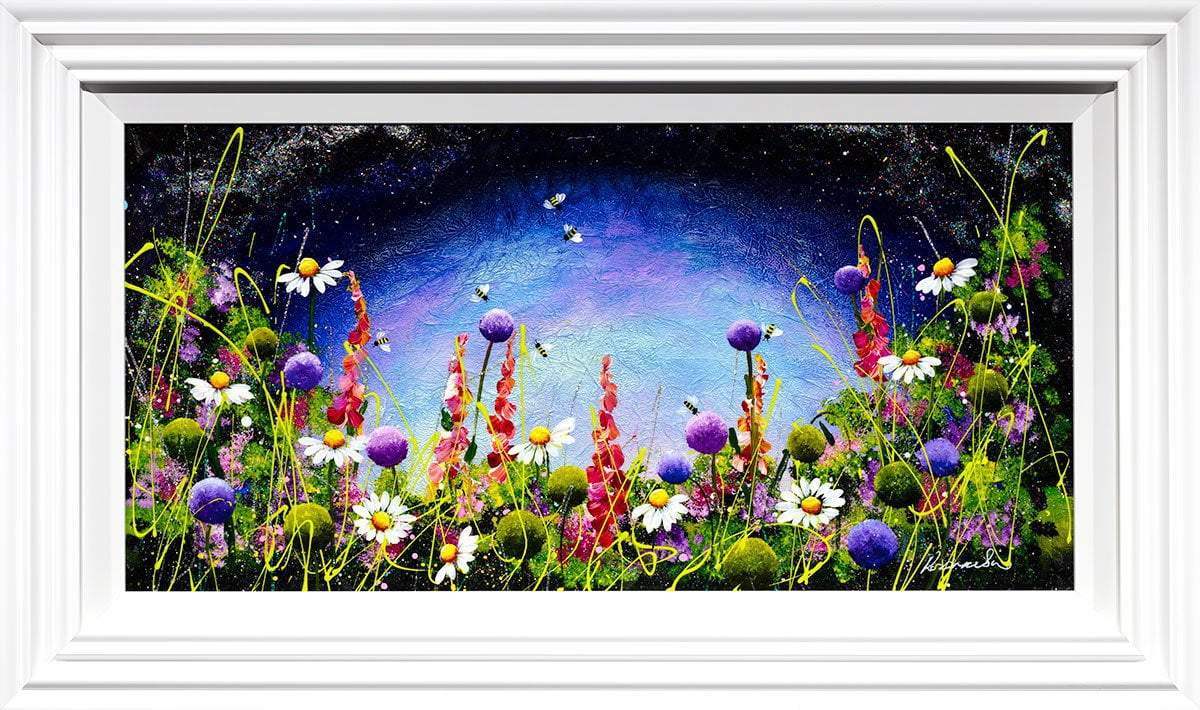 Foxglove Love - Original - SOLD by artist Rozanne Bell - Wyecliffe Galleries