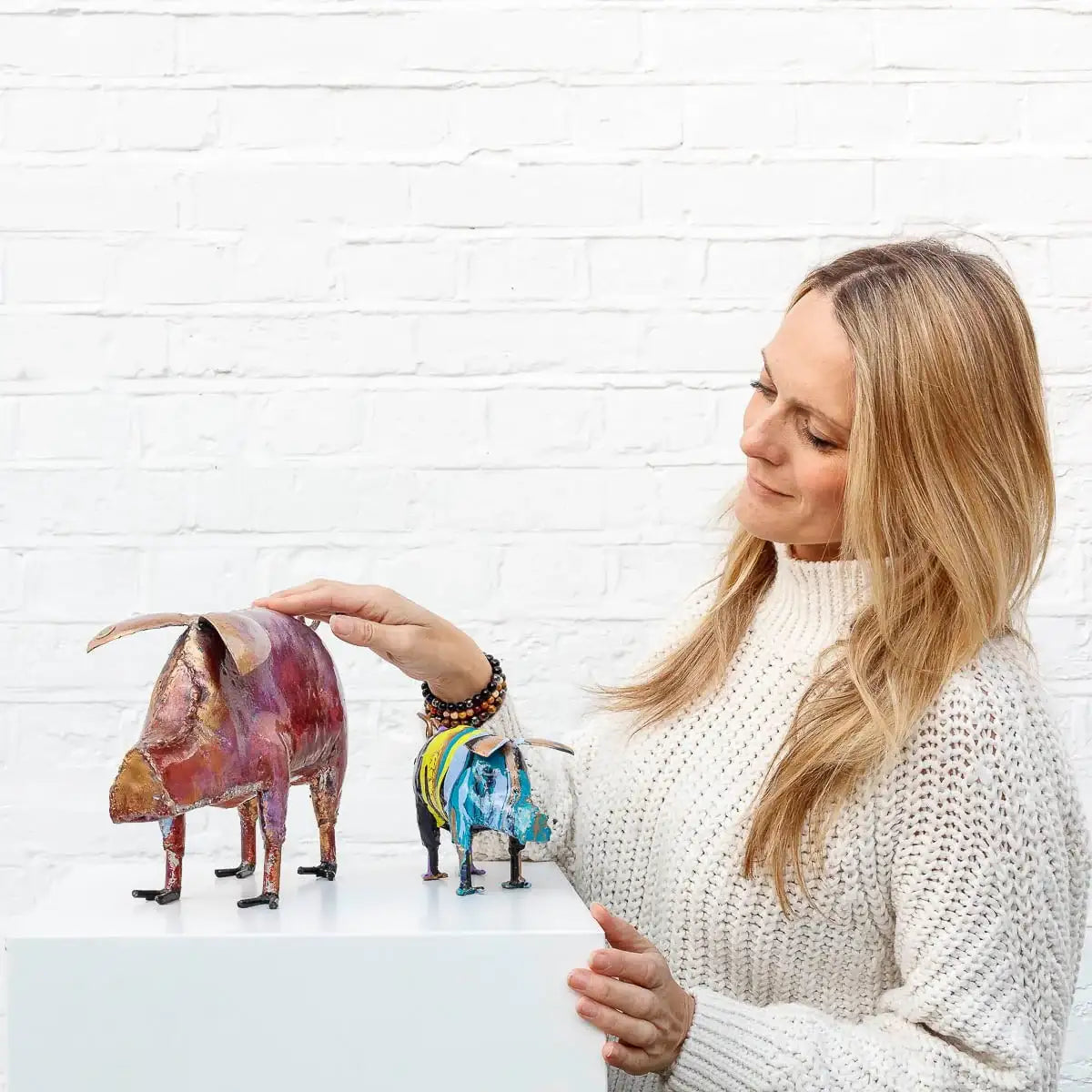 Francesca - Original Sculpture by artist Rozanne Bell - Wyecliffe Galleries