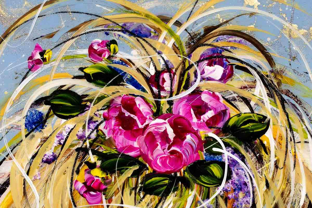 Frankie - Original - SOLD by artist Rozanne Bell - Wyecliffe Galleries