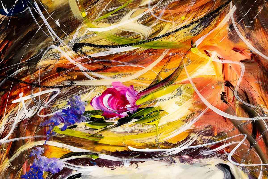 Frankie - Original - SOLD by artist Rozanne Bell - Wyecliffe Galleries