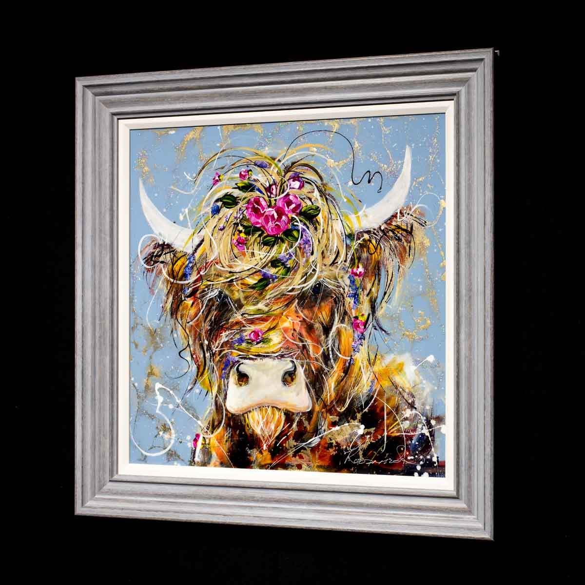 Frankie - Original - SOLD by artist Rozanne Bell - Wyecliffe Galleries