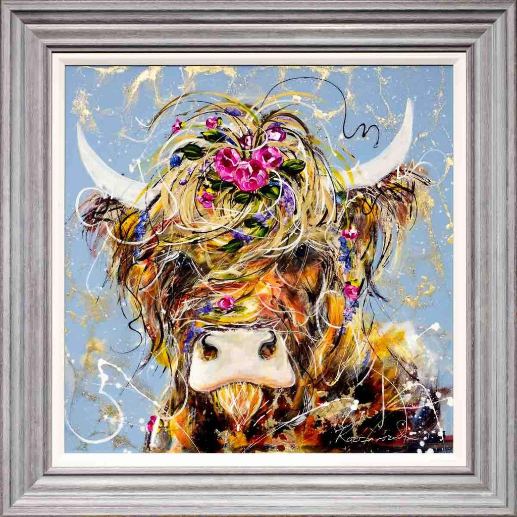 Frankie - Original - SOLD by artist Rozanne Bell - Wyecliffe Galleries