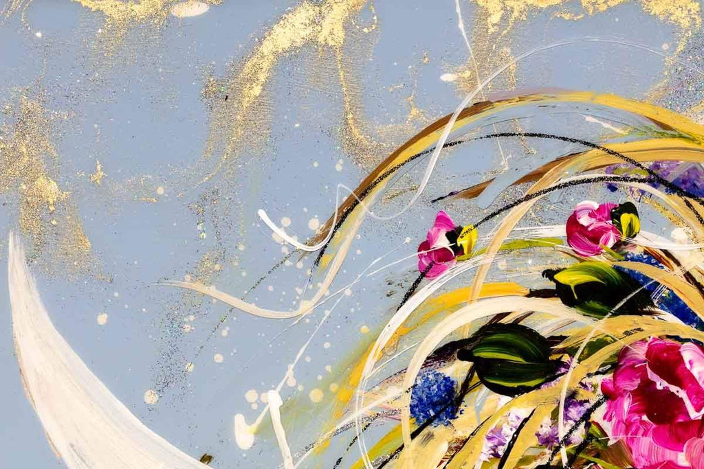 Frankie - Original - SOLD by artist Rozanne Bell - Wyecliffe Galleries