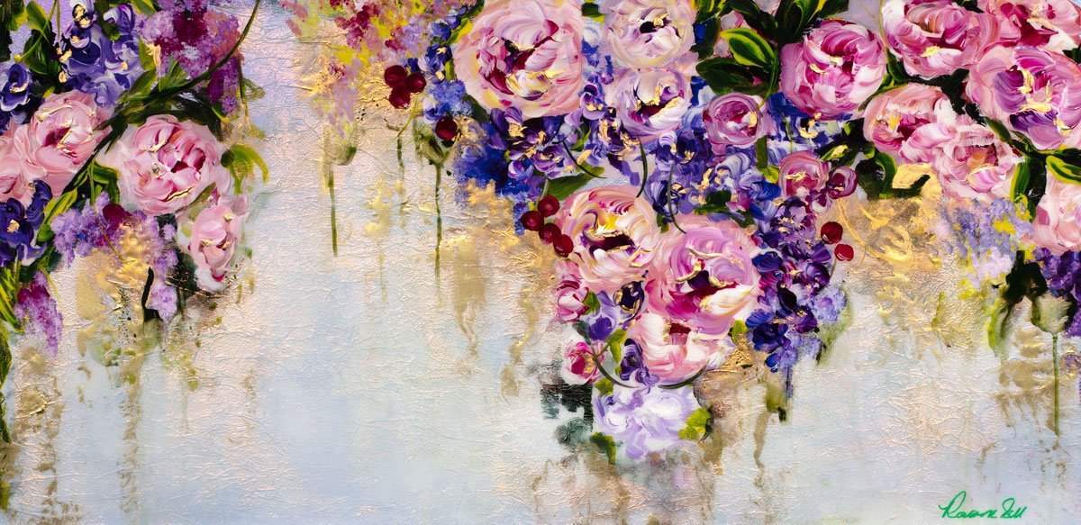 Fresh Morning - Original - SOLD by artist Rozanne Bell - Wyecliffe Galleries