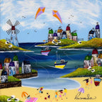 Fun and Games - Original - SOLD by artist Rozanne Bell - Wyecliffe Galleries