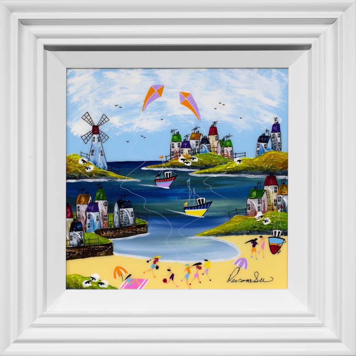 Fun and Games Rozanne Bell Framed
