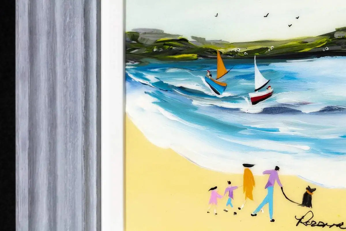 Fun in the Sun II - Original - SOLD by artist Rozanne Bell - Wyecliffe Galleries