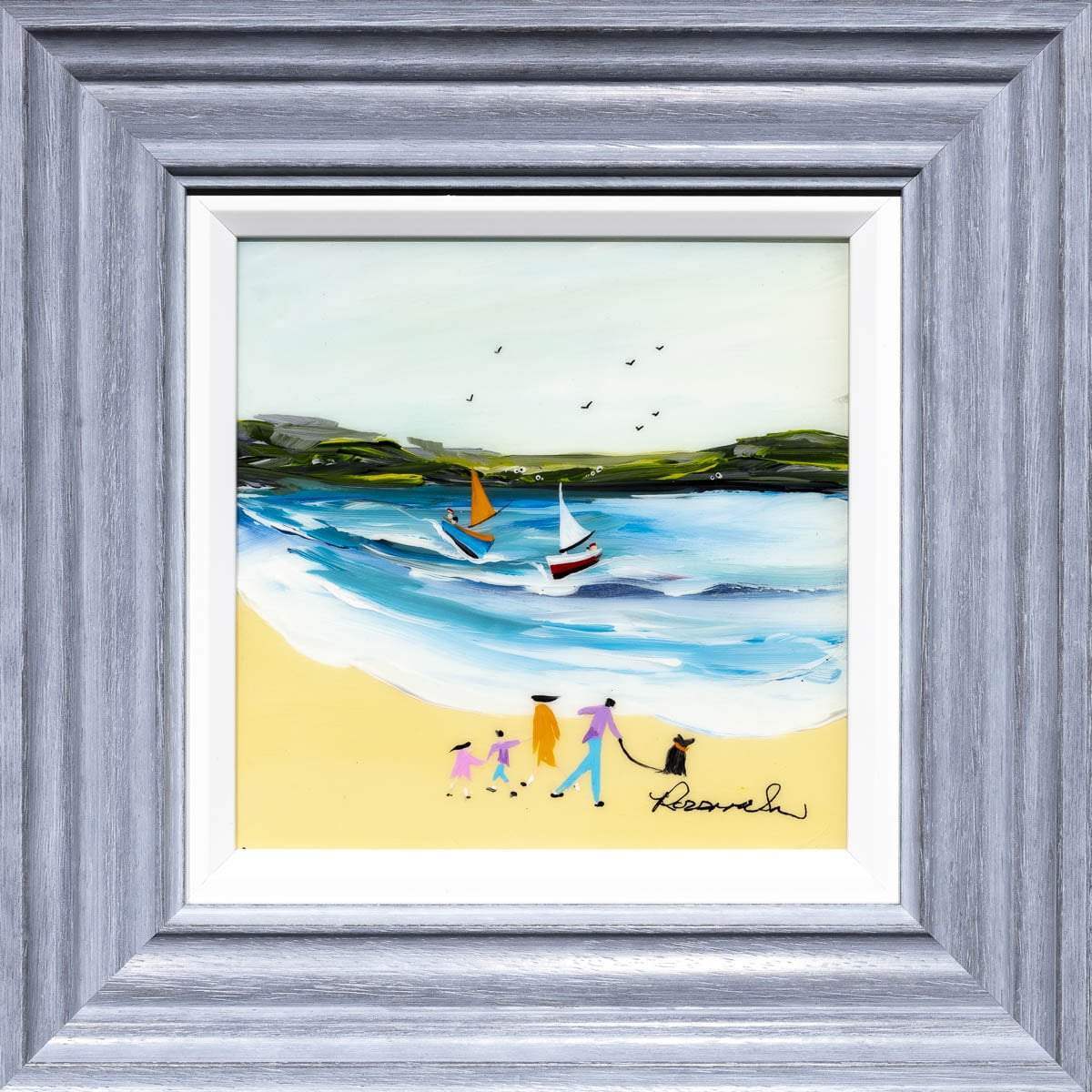 Fun in the Sun II - Original - SOLD by artist Rozanne Bell - Wyecliffe Galleries