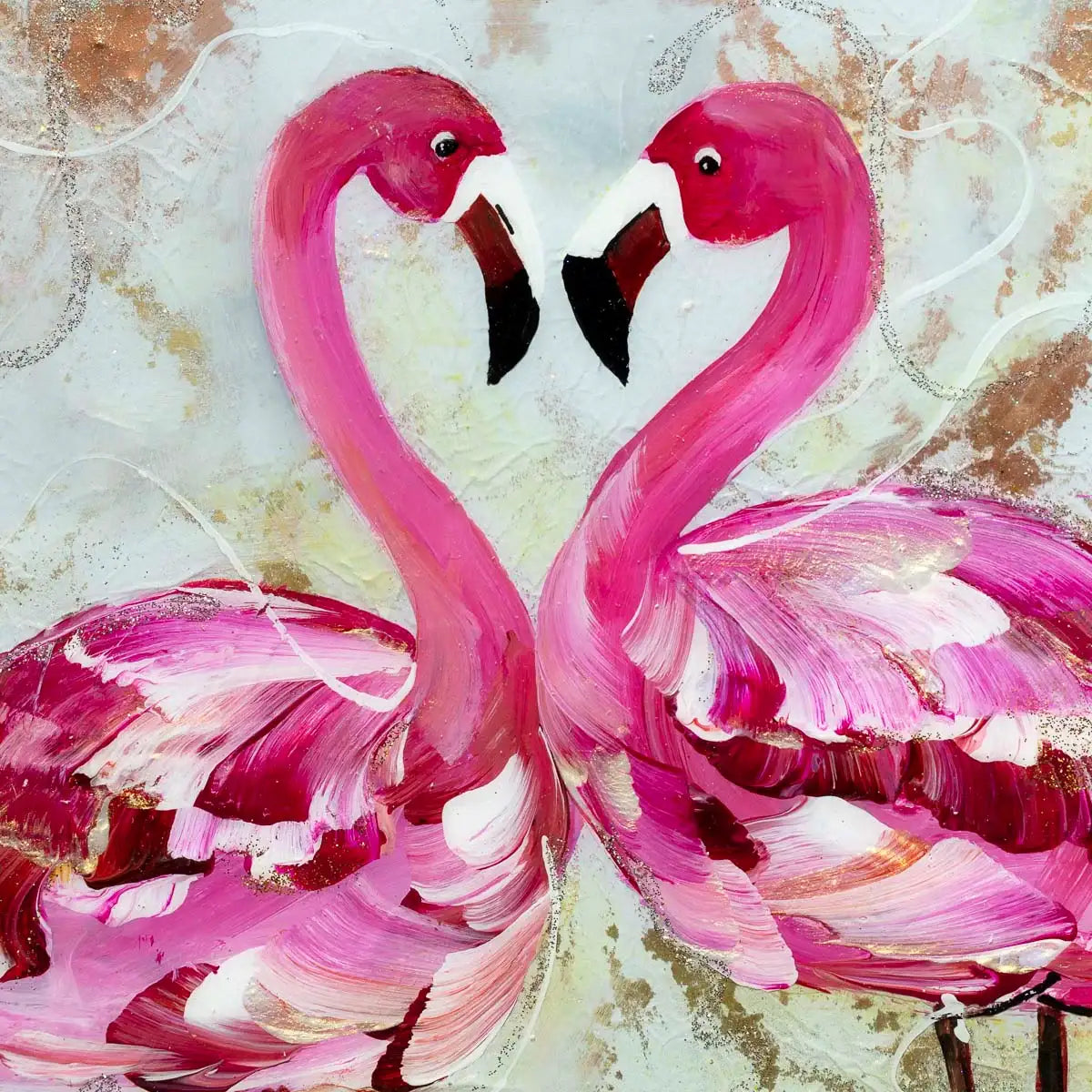 Fuschia Fusion - Original - SOLD by artist Rozanne Bell - Wyecliffe Galleries