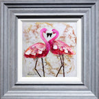 Fuschia Fusion - Original - SOLD by artist Rozanne Bell - Wyecliffe Galleries