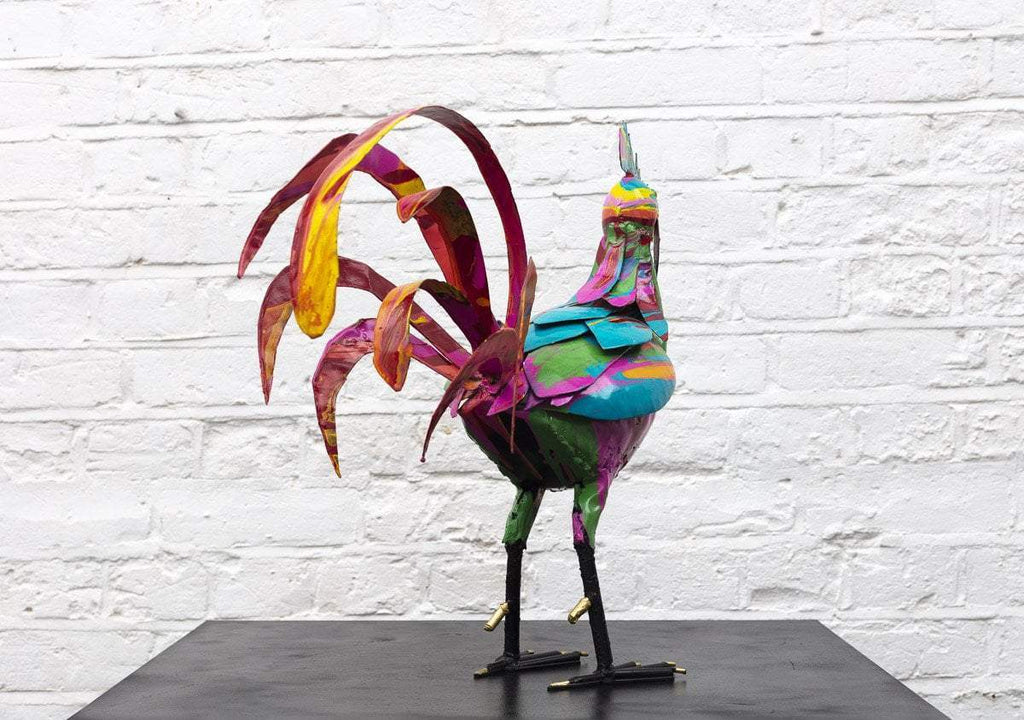 Garrett - Original Sculpture - SOLD by artist Rozanne Bell - Wyecliffe Galleries