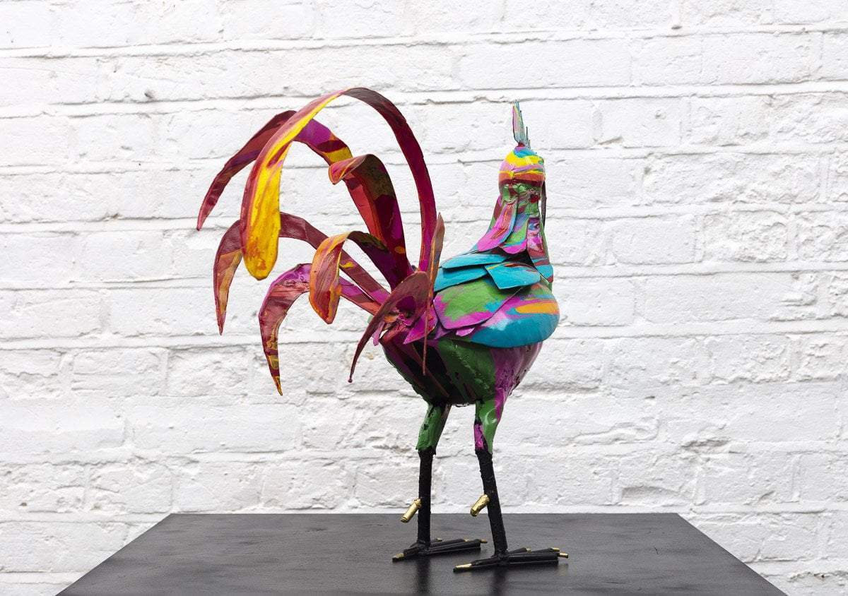 Garrett - Original Sculpture - SOLD by artist Rozanne Bell - Wyecliffe Galleries