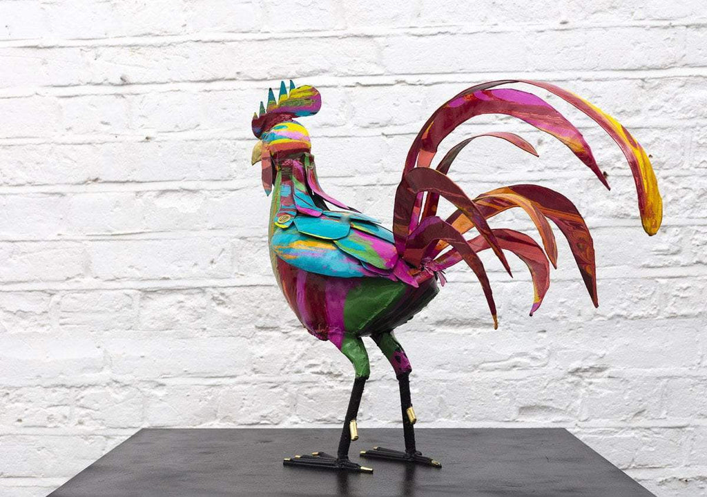 Garrett - Original Sculpture - SOLD by artist Rozanne Bell - Wyecliffe Galleries