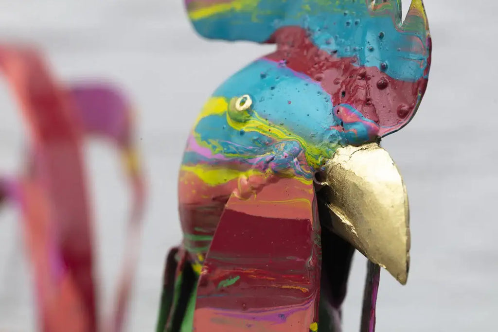 Garrett - Original Sculpture - SOLD by artist Rozanne Bell - Wyecliffe Galleries