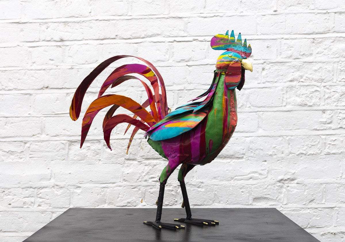 Garrett - Original Sculpture - SOLD by artist Rozanne Bell - Wyecliffe Galleries