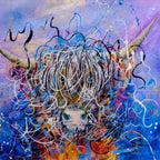 Garth - Original - SOLD by artist Rozanne Bell - Wyecliffe Galleries