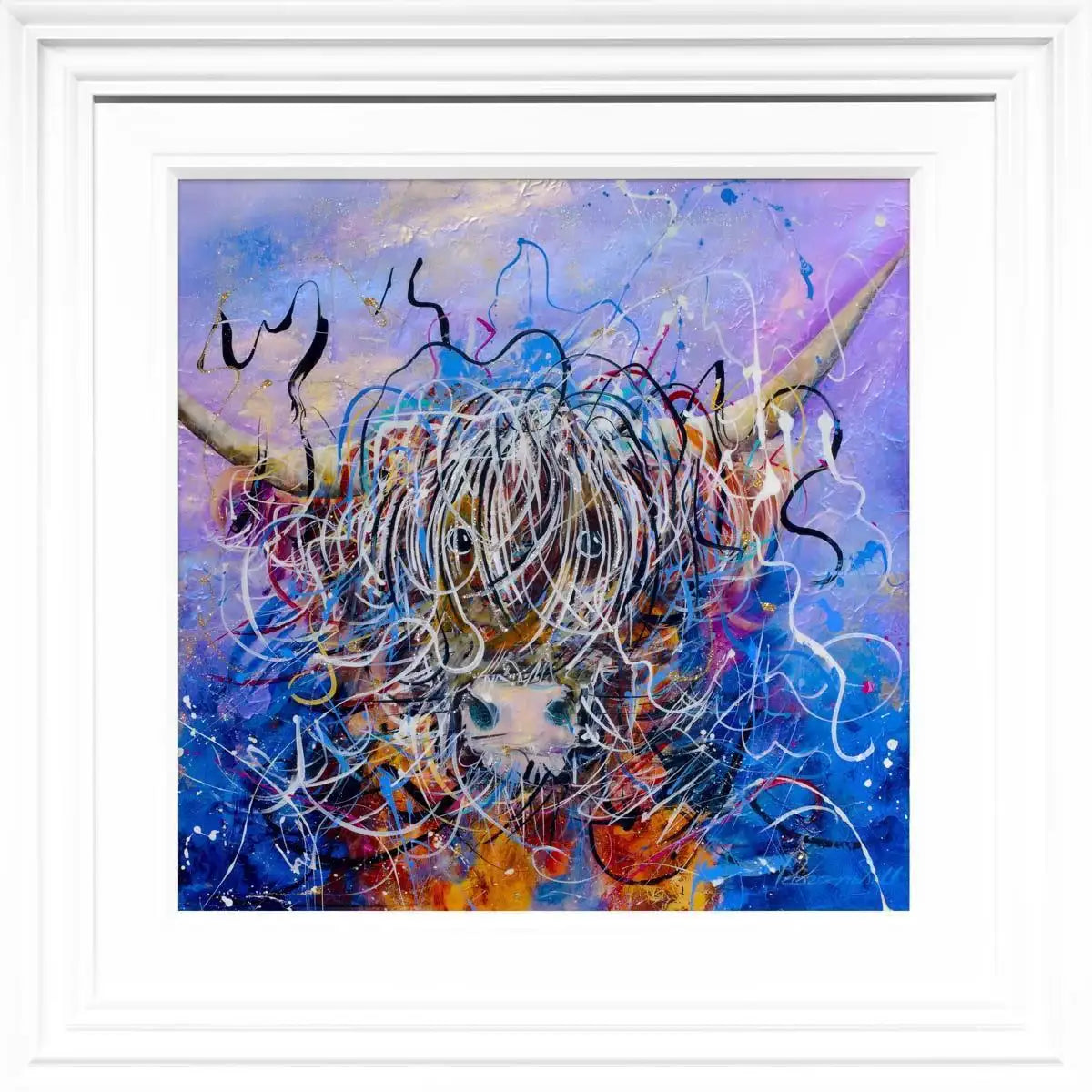 Garth - Original - SOLD by artist Rozanne Bell - Wyecliffe Galleries