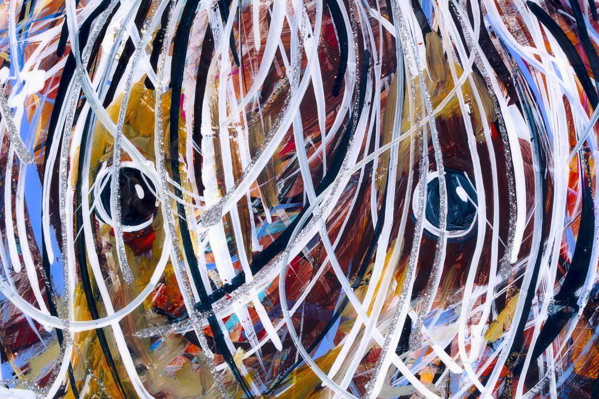 Garth - Original - SOLD by artist Rozanne Bell - Wyecliffe Galleries