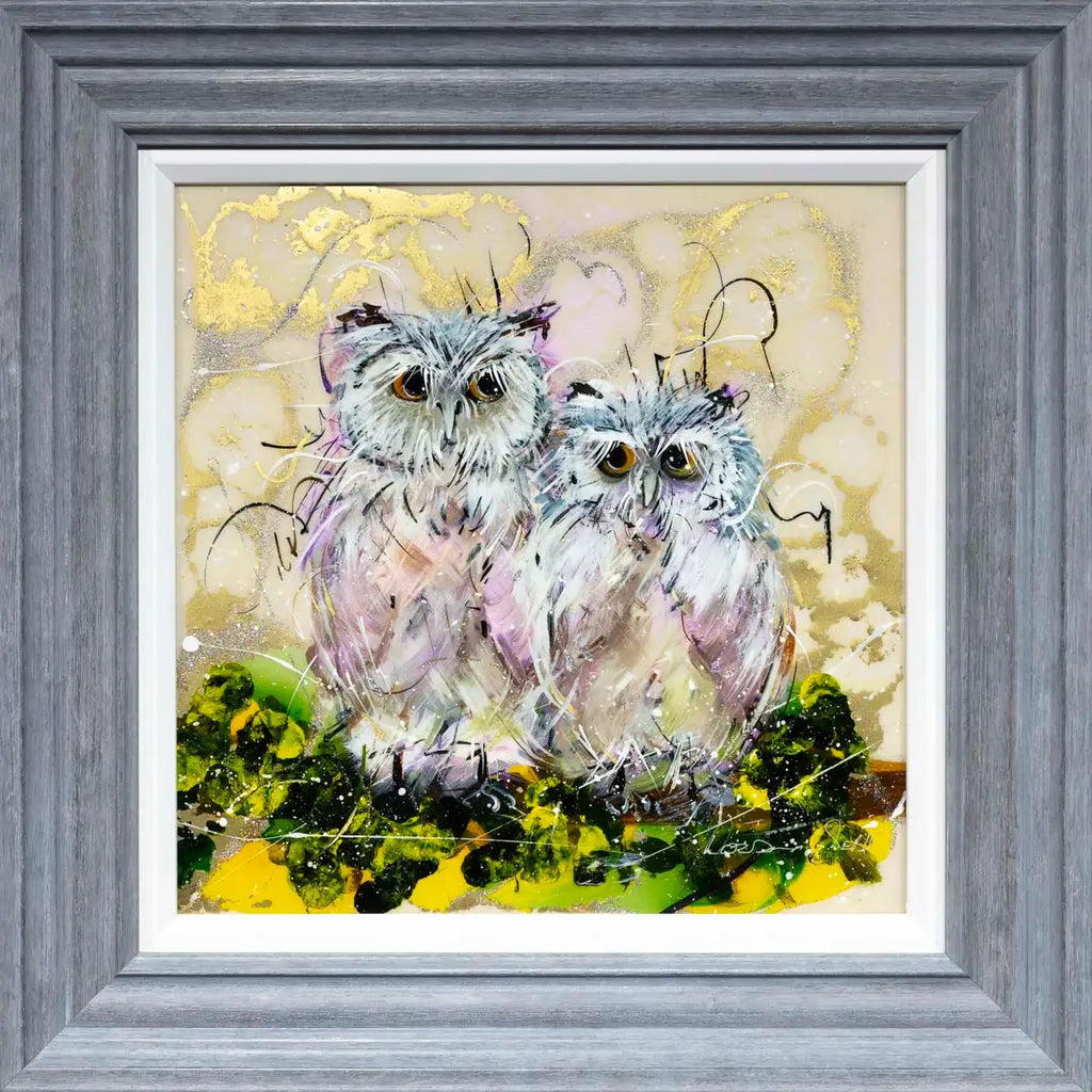 Genna and Geoffrey - Original - SOLD by artist Rozanne Bell - Wyecliffe Galleries