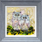 Genna and Geoffrey - Original - SOLD by artist Rozanne Bell - Wyecliffe Galleries