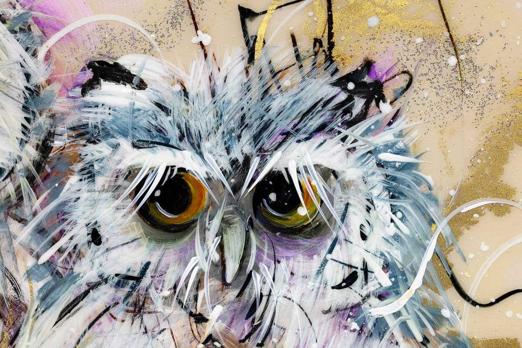 Genna and Geoffrey - Original - SOLD by artist Rozanne Bell - Wyecliffe Galleries