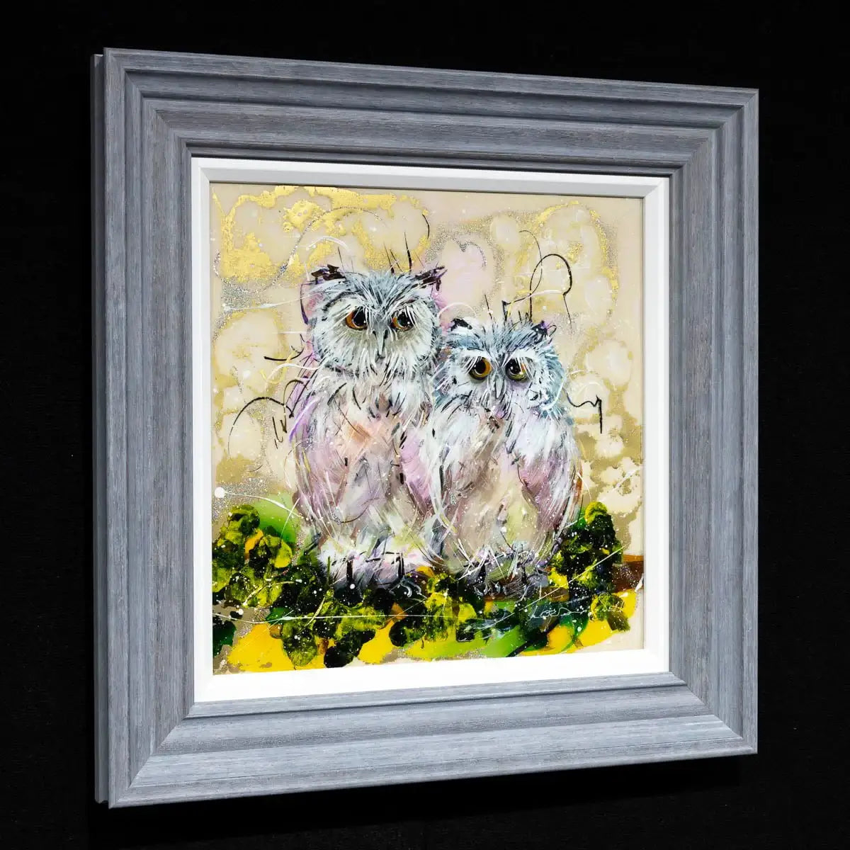 Genna and Geoffrey - Original - SOLD by artist Rozanne Bell - Wyecliffe Galleries