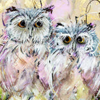 Genna and Geoffrey - Original - SOLD by artist Rozanne Bell - Wyecliffe Galleries