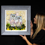 Genna and Geoffrey - Original - SOLD by artist Rozanne Bell - Wyecliffe Galleries