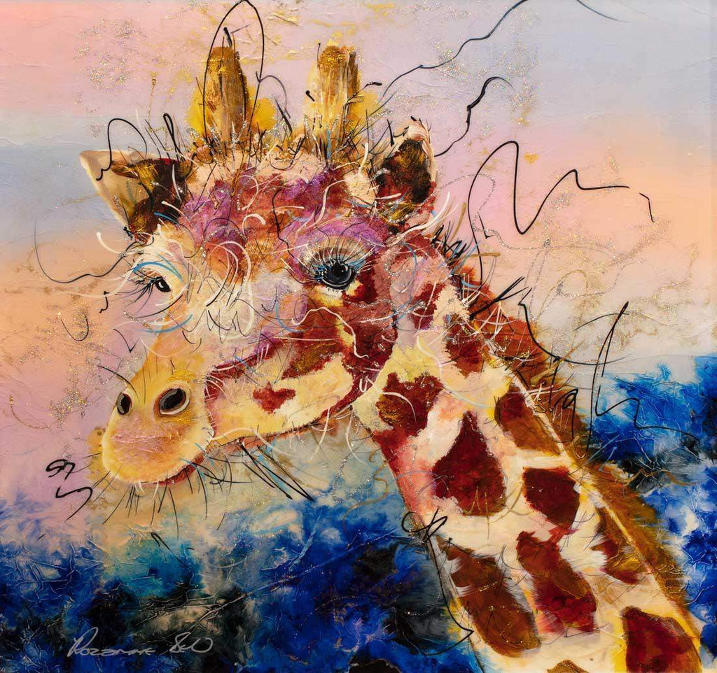 George - Original - SOLD by artist Rozanne Bell - Wyecliffe Galleries