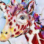 Geraldine - Original - SOLD by artist Rozanne Bell - Wyecliffe Galleries