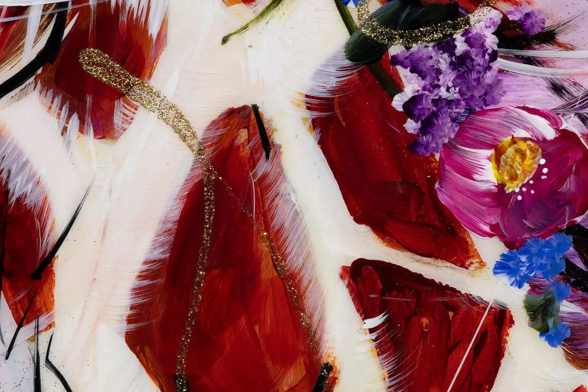 Geraldine - Original - SOLD by artist Rozanne Bell - Wyecliffe Galleries