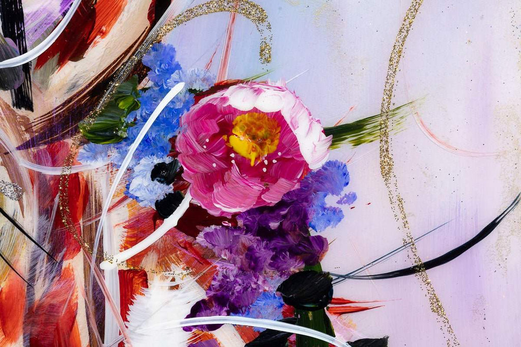 Geraldine - Original - SOLD by artist Rozanne Bell - Wyecliffe Galleries